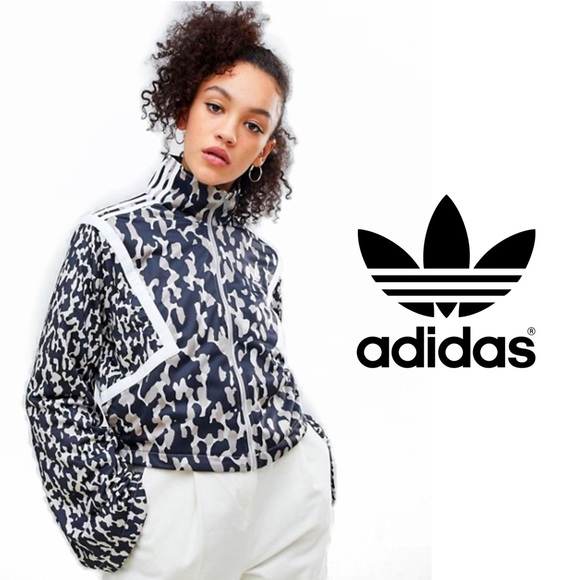 adidas leopard print jacket